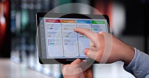 Scrum Project Manager Using Scrum Board