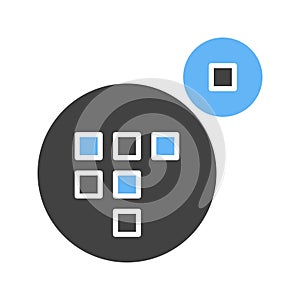 Scrumban Icon Image. photo