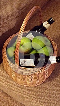 Scrumping apples