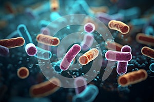 Scrutinize bacterial colonies, focusing on Escherichia coli, for accurate analysis