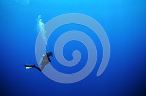 Scuba diver photo