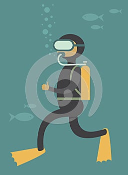 Scuba diver