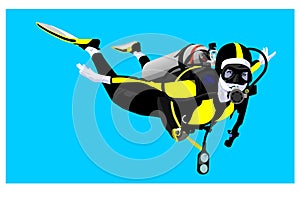 Scuba diver photo