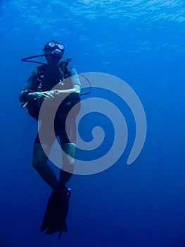 Scuba diver safety stop philippines