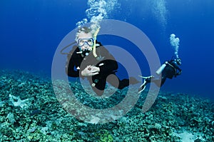 Scuba divers