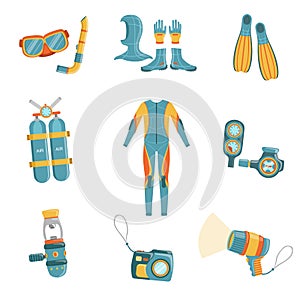 Scuba Diving Gear Set