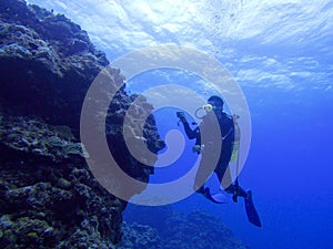 Scuba diving photo