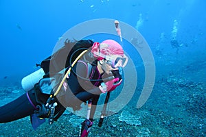 Scuba driving