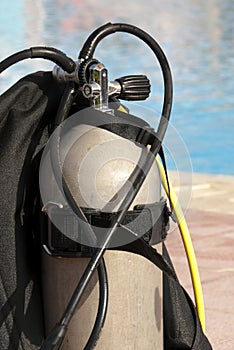 Scuba oxygen tank