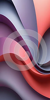 Sculpted Shapes in Gray Palevioletred