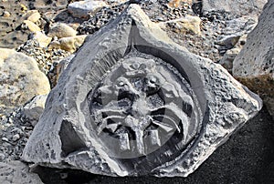 Sculpted stone photo