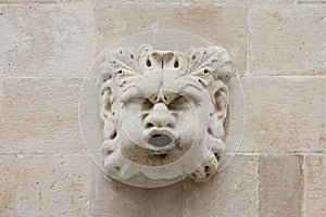 Sculptural decoration in Dubrovnik, Croatia