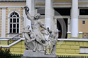Sculptural group Laocoon in Odessa