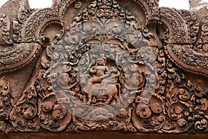 Sculpture in angkor wat