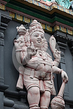 Sculpture, architecture and symbols of Hinduism and Buddhism