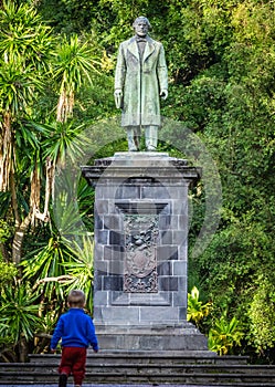 Scultura botanico giardino 