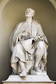 Sculpture of Brunelleschi the great builder