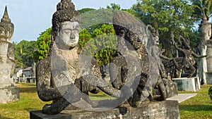 Sculpture Buddha Park (Xieng Khuan). Laos, Vientiane