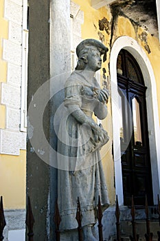 Sculpture in Cetinje (Seasons cycle)