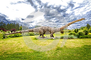 Big Dinosaur in Nature photo