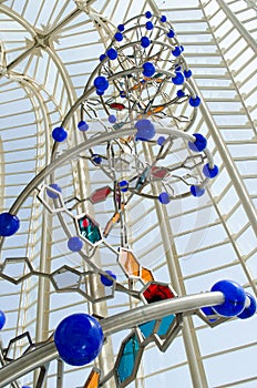 Sculpture of DNA helix (spiral)