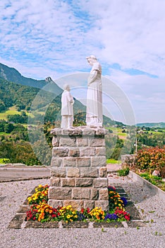 Sculpture in the French Alps