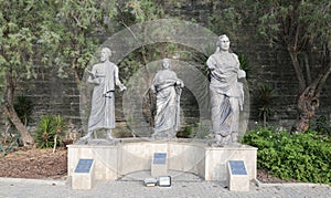 Sculpture in front of Bodrum Castle
