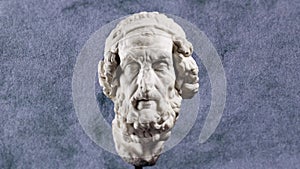 Sculpture of The Greek poet Homer