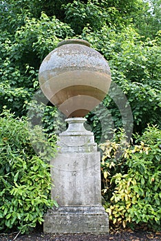 Sculpture in Hever Castle Garden, England