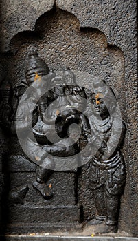 Sculpture of indian god ganesh