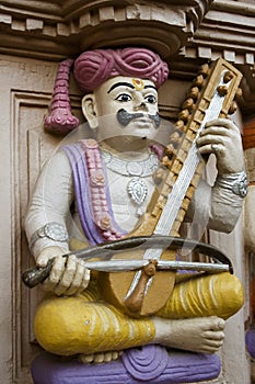 Sculpture of an Indian Musician