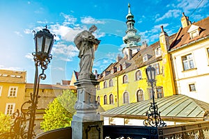 Sculpture of Jan Nepomucky in Bratislava