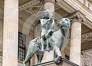 Sculpture at Konzerthaus, Berlin photo