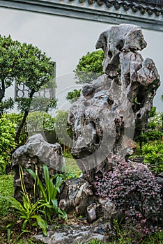 Sculpture Kowloon Walled City Park Hong Kong
