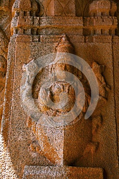Sculpture of Kurma avatar at the Vittala Temple, Hampi, Karnataka, India