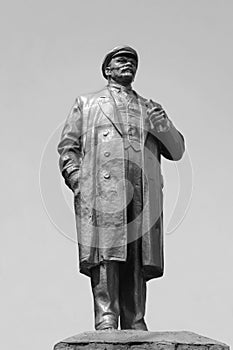 Sculpture of Lenin, russian communist leader