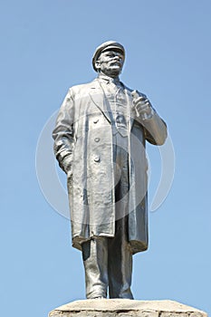 Sculpture of Lenin, russian communist leader