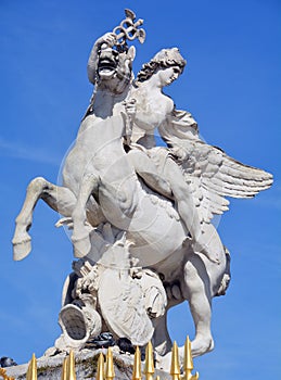 This sculpture is located in the Tuileries Garden in Paris.