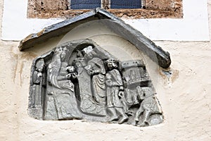 Sculpture of Maria Schnee pilgrimage church, Austr photo