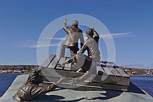 Sculpture merchant mariner  