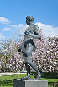 Sculpture near Academic Art Museum in Bonn