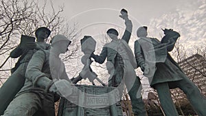 Sculpture near port in Novorossysk, Russia