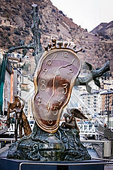 Sculpture The Nobility of Time by Salvador Dali