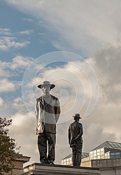 The sculpture recreates on the fourth plinth in Trafalgar Square