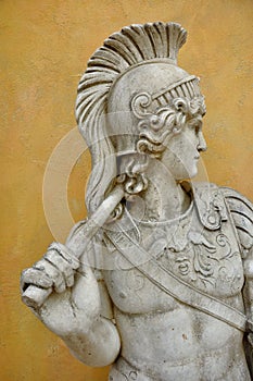 Sculpture of Roman Soldier
