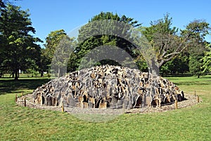 Sculpture at The Royal Botanic Gardens, Kew, London, England