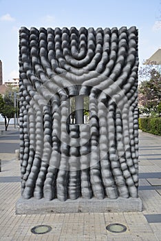 Sculpture in Santiago, chile