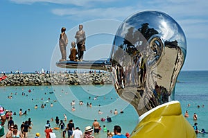 Sculpture by the sea Cottesloe