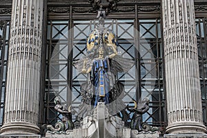 Sculpture of Selfridges department store