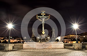 Sculpture of St. Cross Calvary